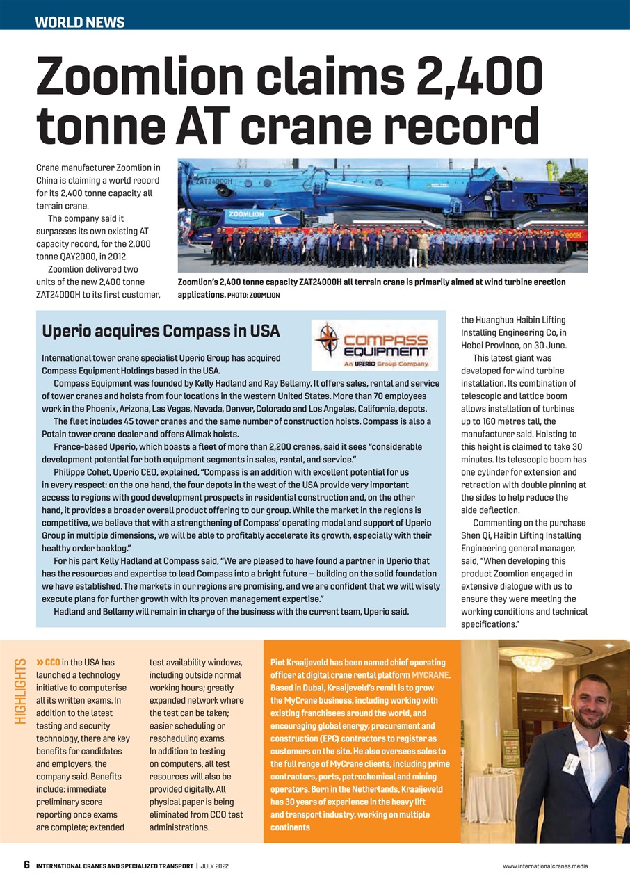 Int. Cranes and Specialized Transp Preview Pages