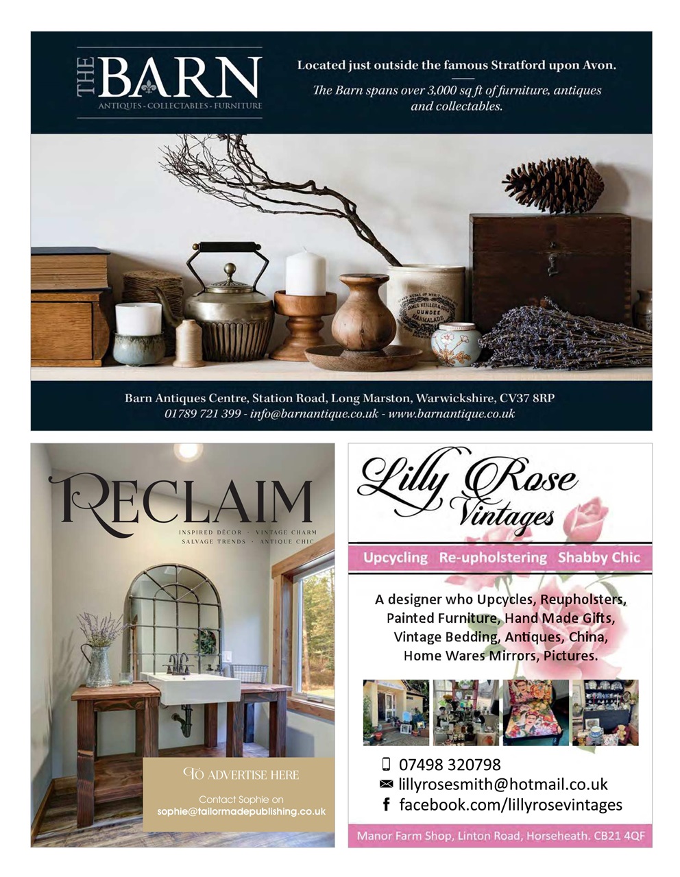 Reclaim Preview Pages