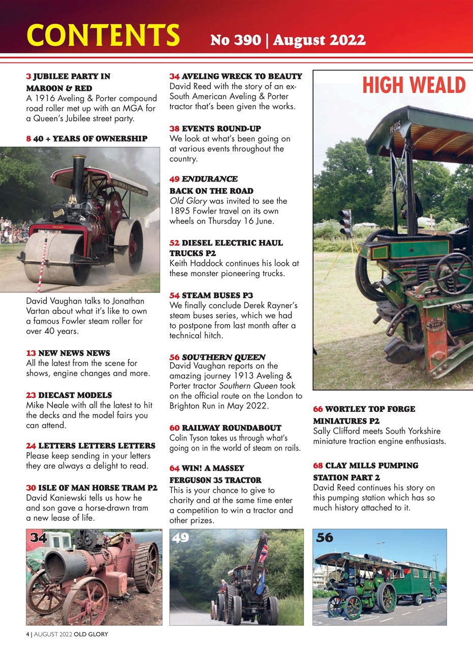 Old Glory Magazine Preview Pages