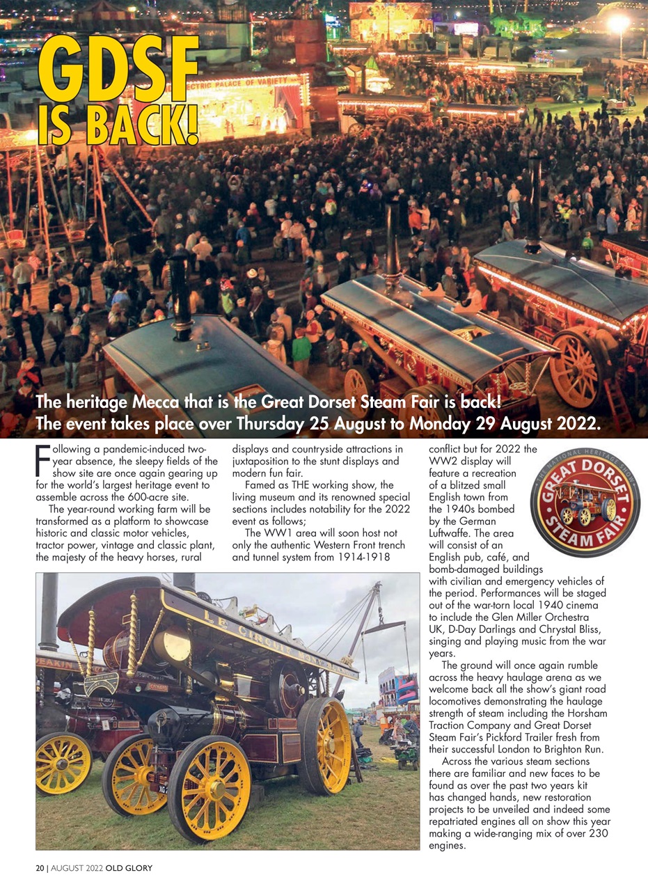 Old Glory Magazine Preview Pages