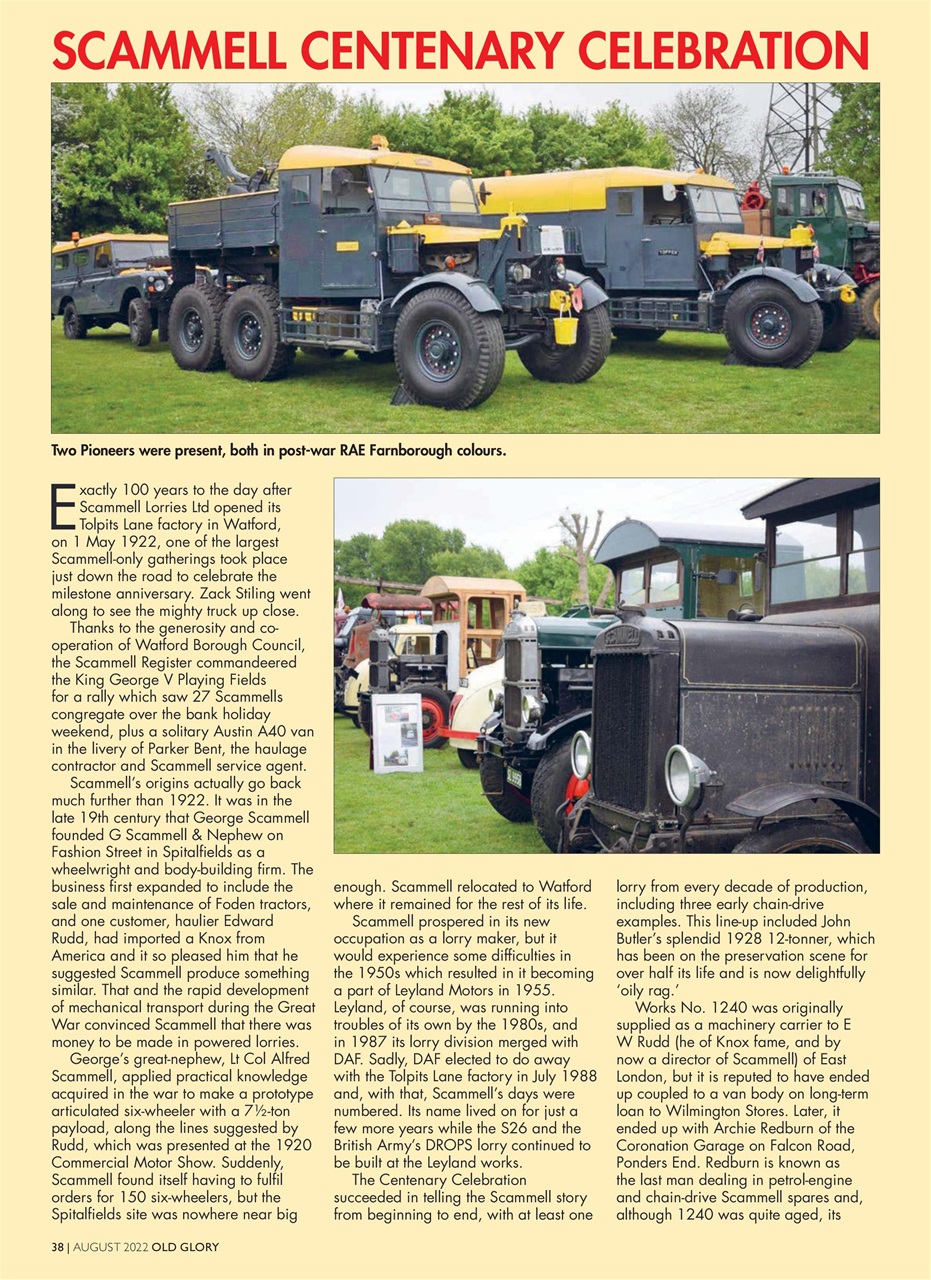 Old Glory Magazine Preview Pages