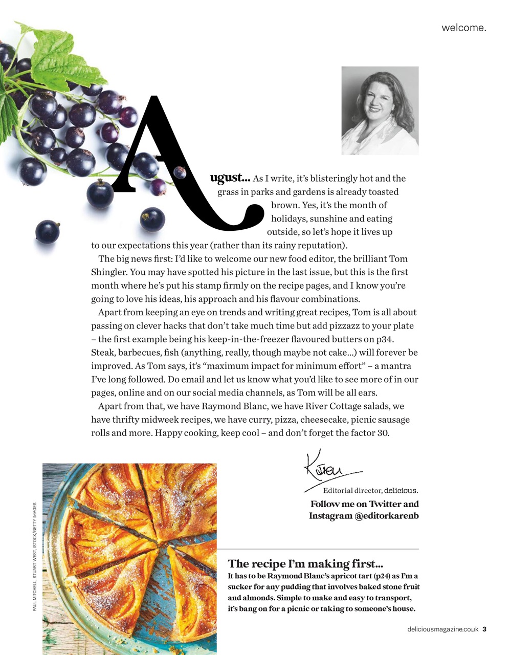 delicious. Magazine Preview Pages