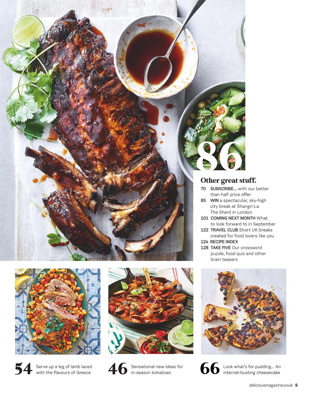 delicious. Magazine Preview Pages