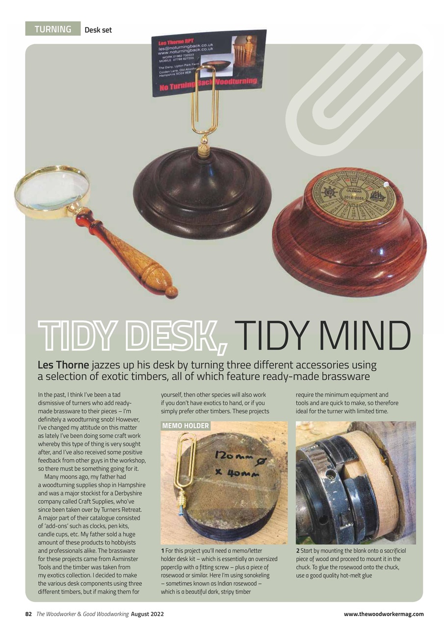 The Woodworker Magazine Preview Pages