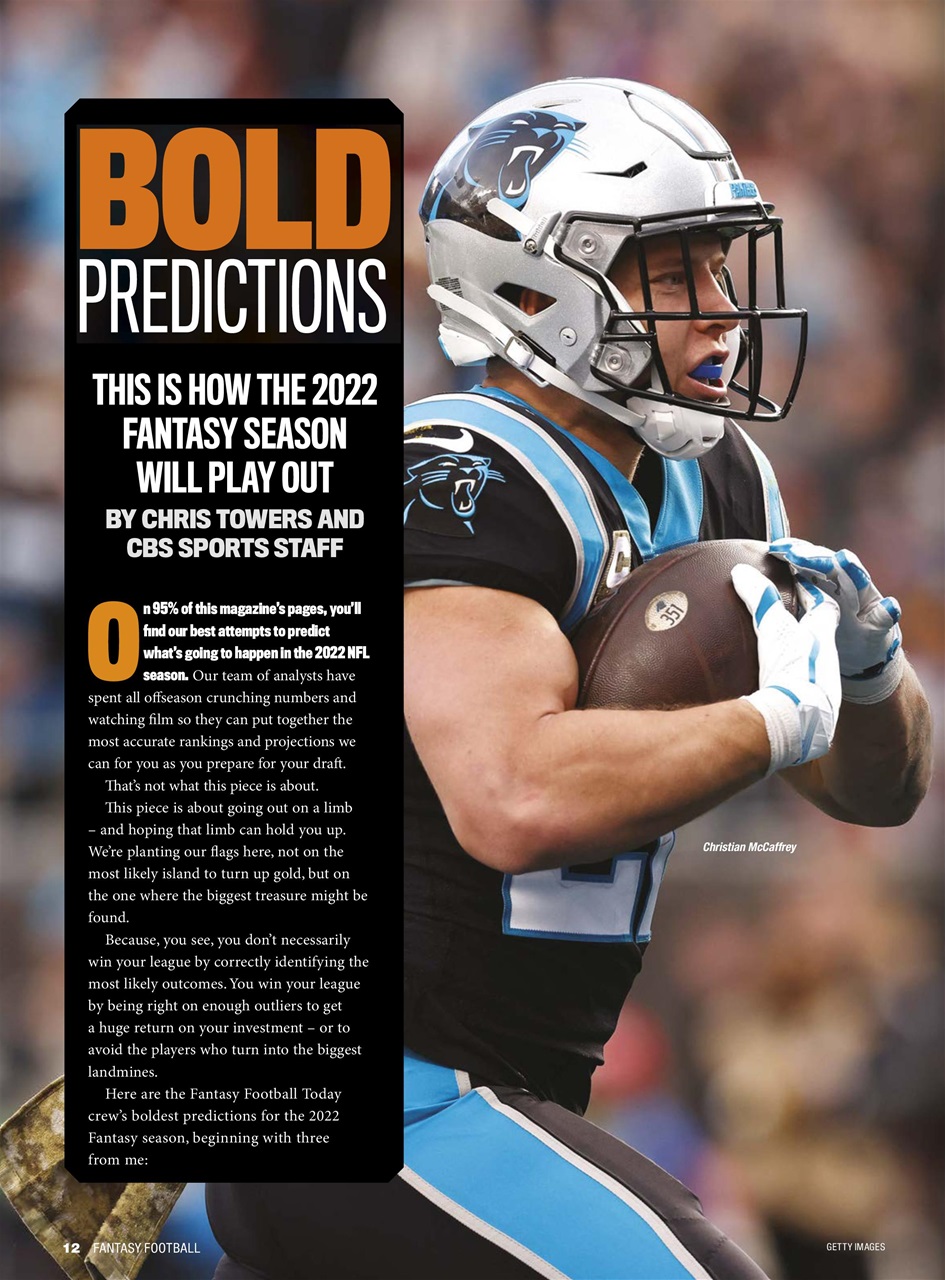 Beckett Football Magazine Preview Pages