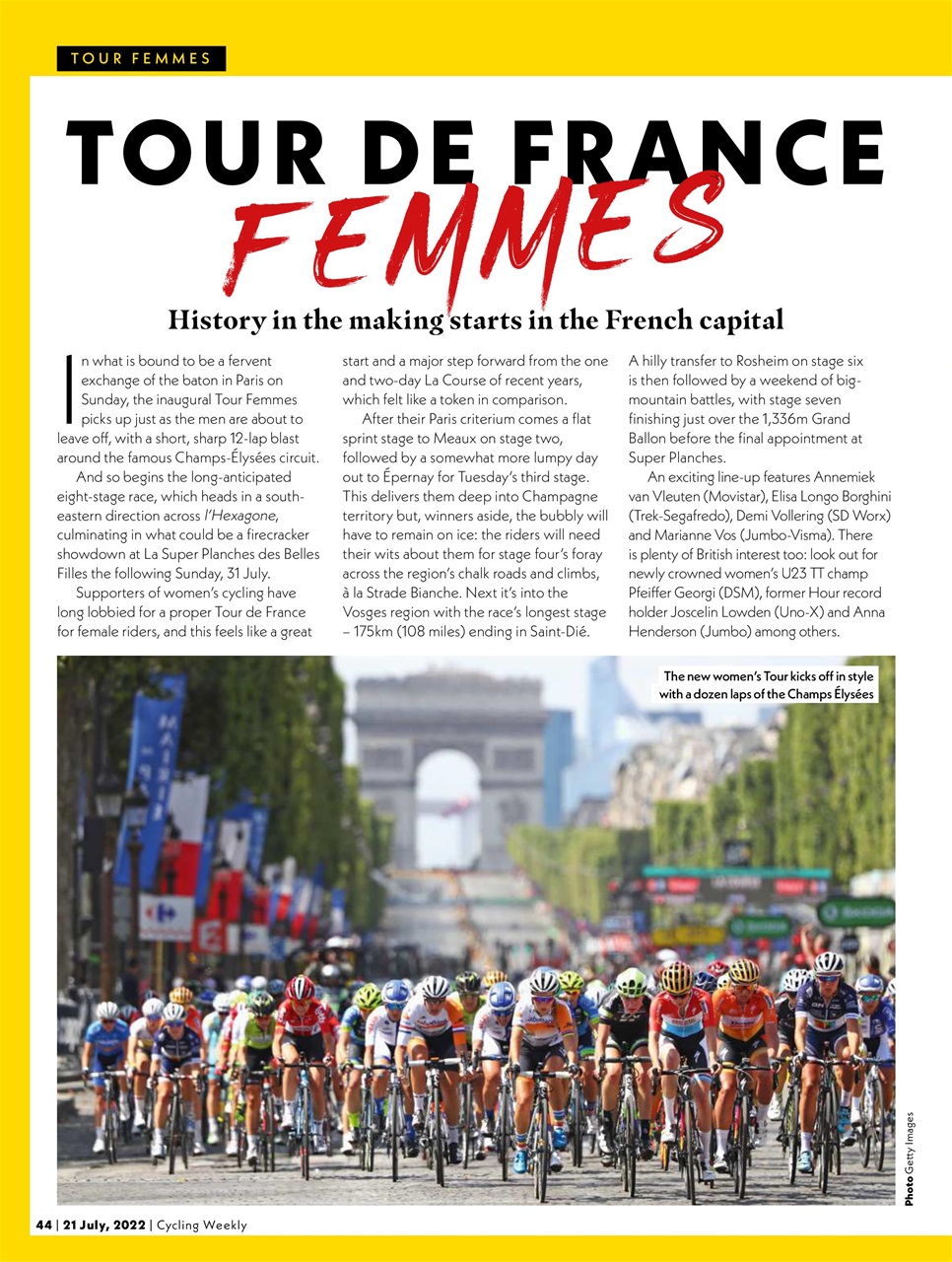 Cycling Weekly Preview Pages