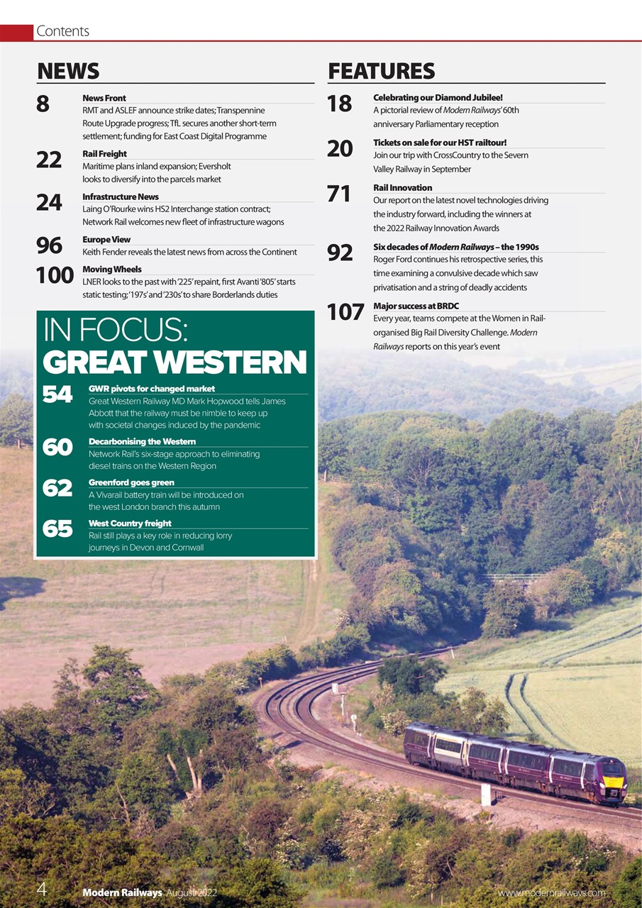Modern Railways Preview Pages