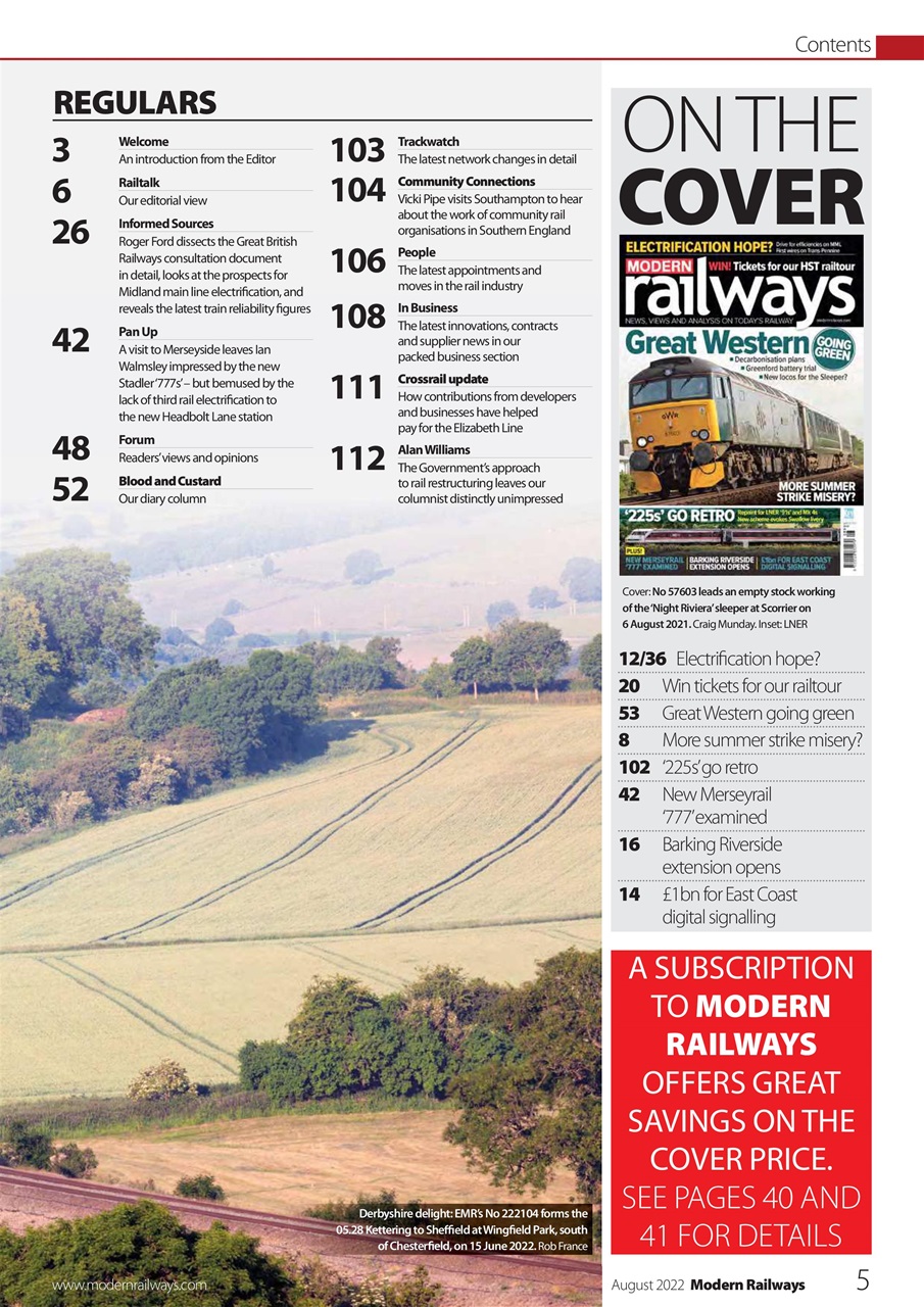 Modern Railways Preview Pages