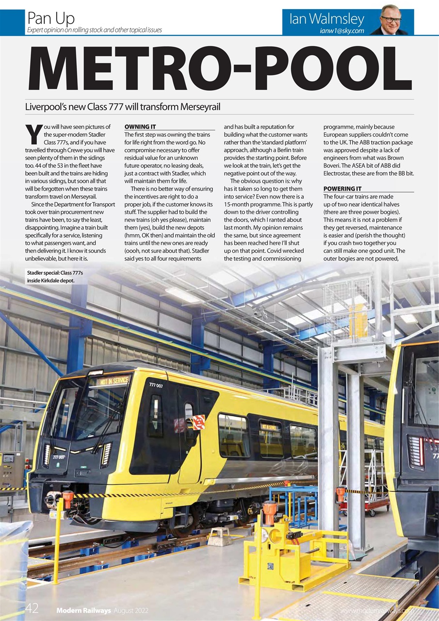 Modern Railways Preview Pages