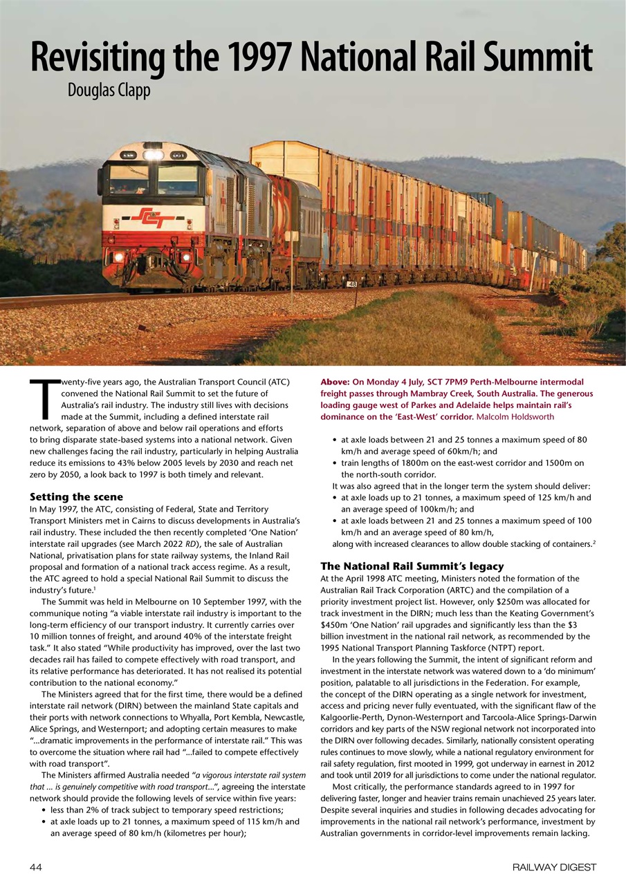 Railway Digest Preview Pages