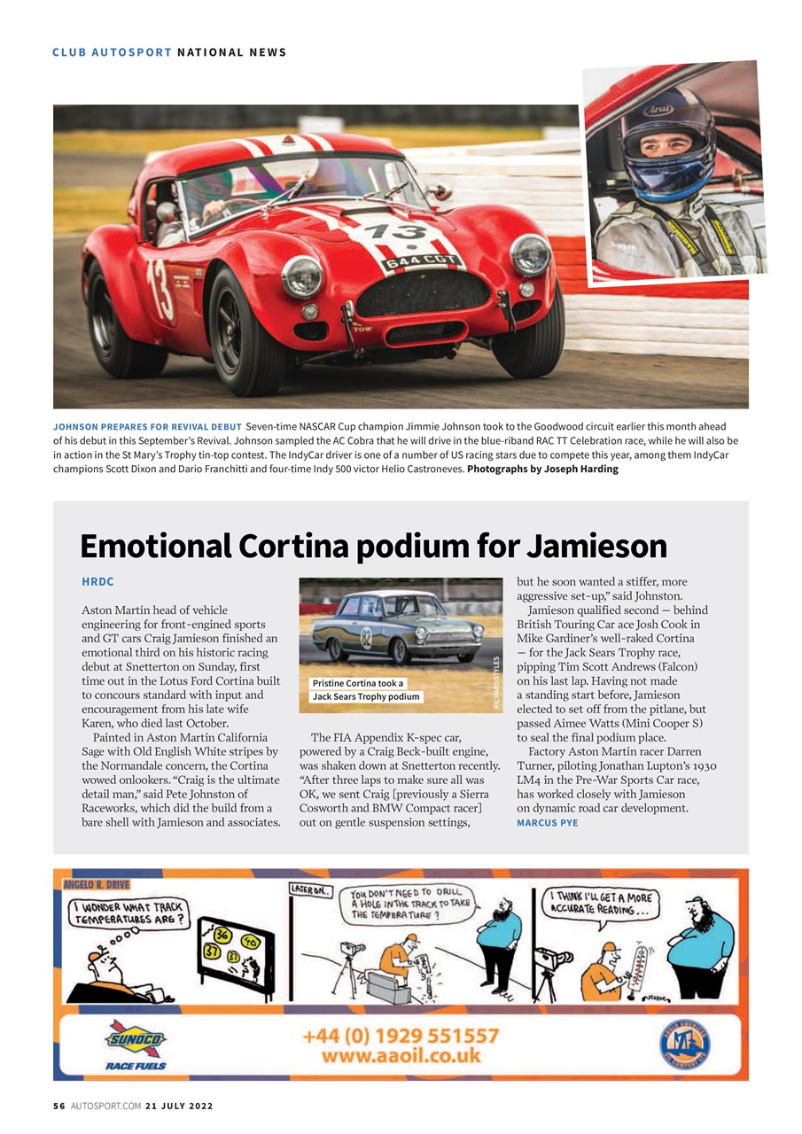 Autosport Preview Pages