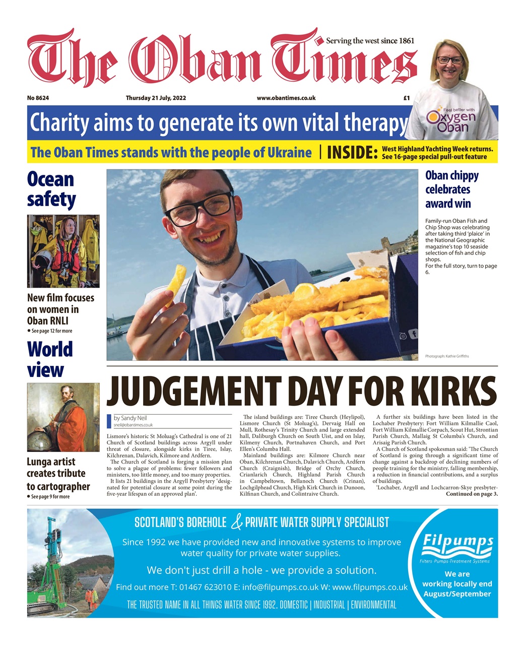 The Oban Times & Lochaber Times Preview Pages