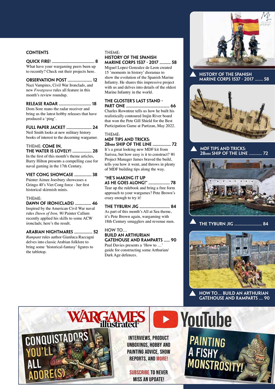 Wargames Illustrated Preview Pages