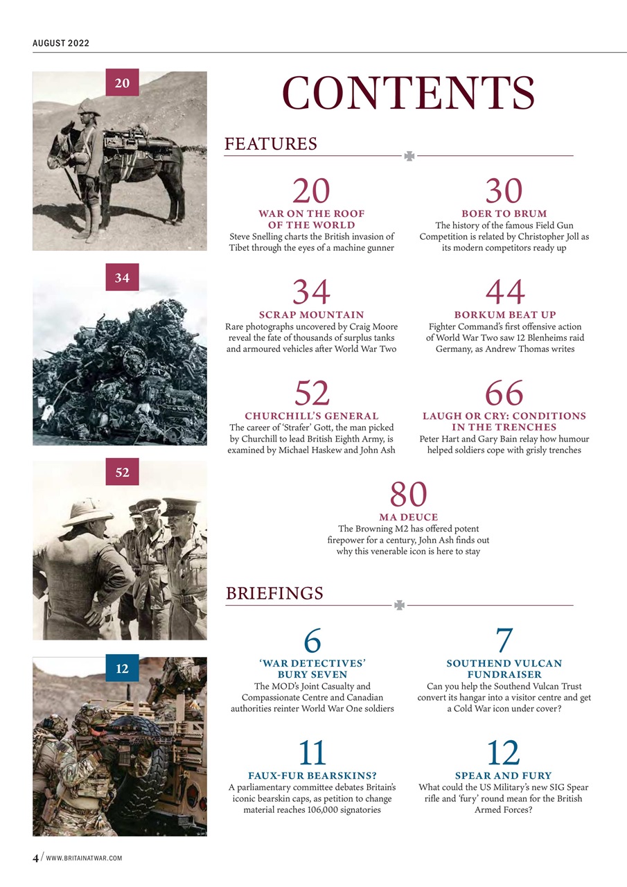 Britain at War Magazine Preview Pages