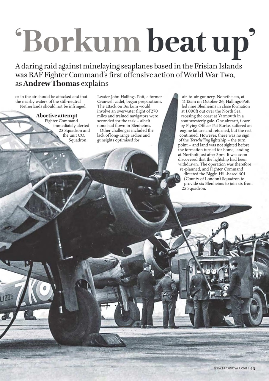 Britain at War Magazine Preview Pages