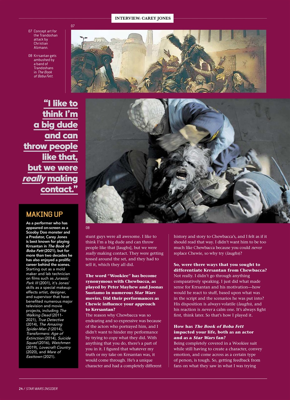 Star Wars Insider Preview Pages