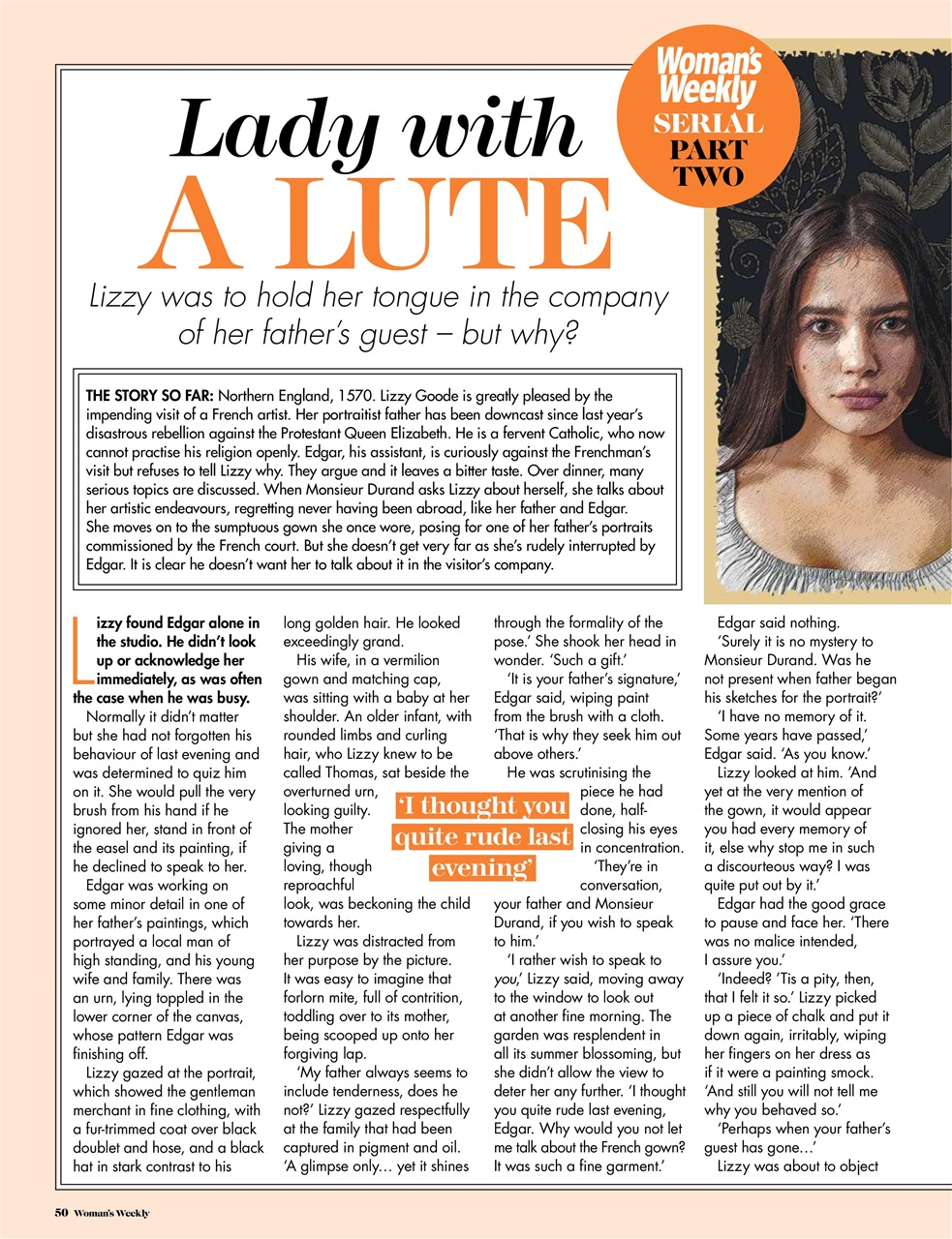 Woman's Weekly Preview Pages