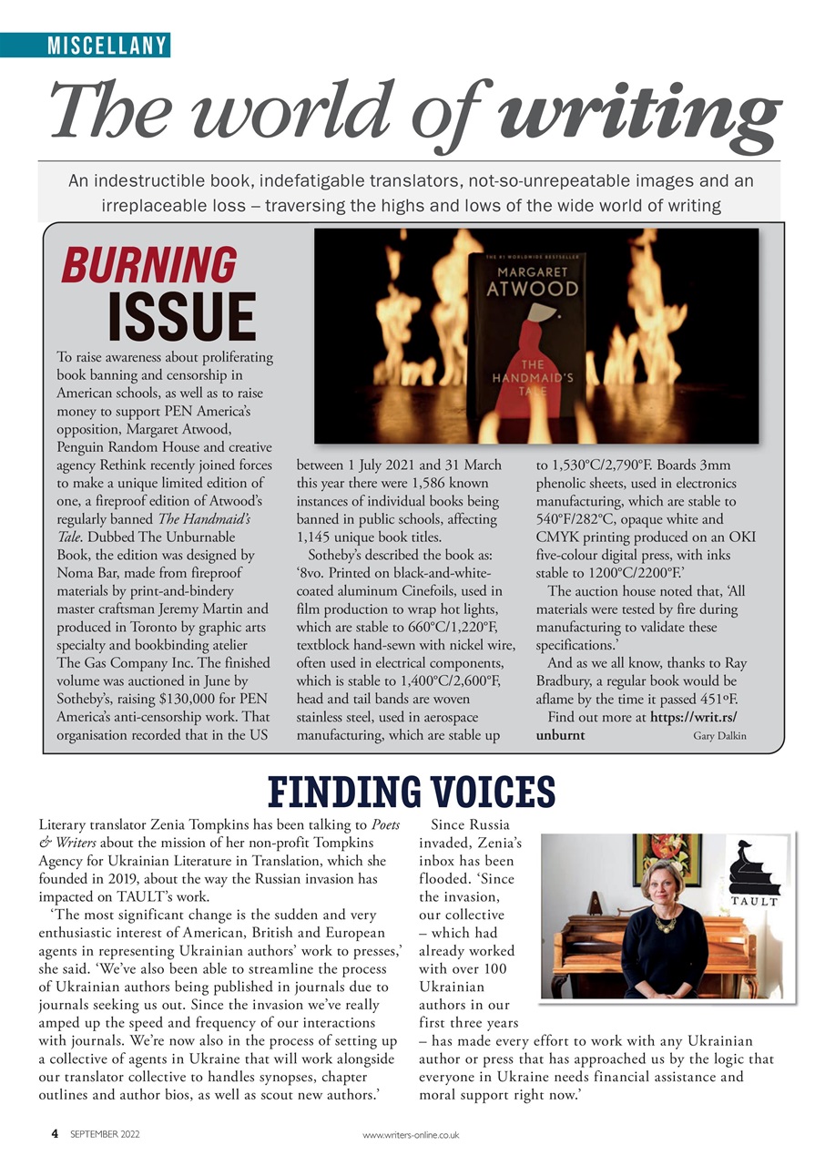Writing Magazine Preview Pages