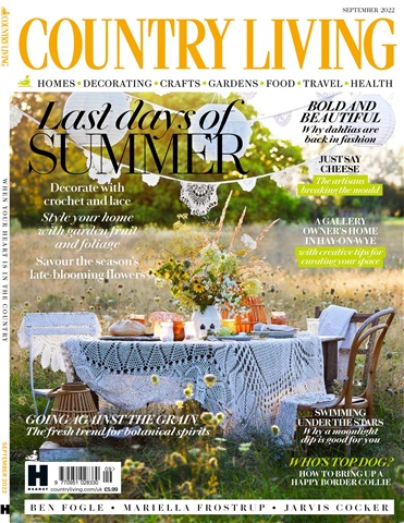 Country Living issue Sep-22
