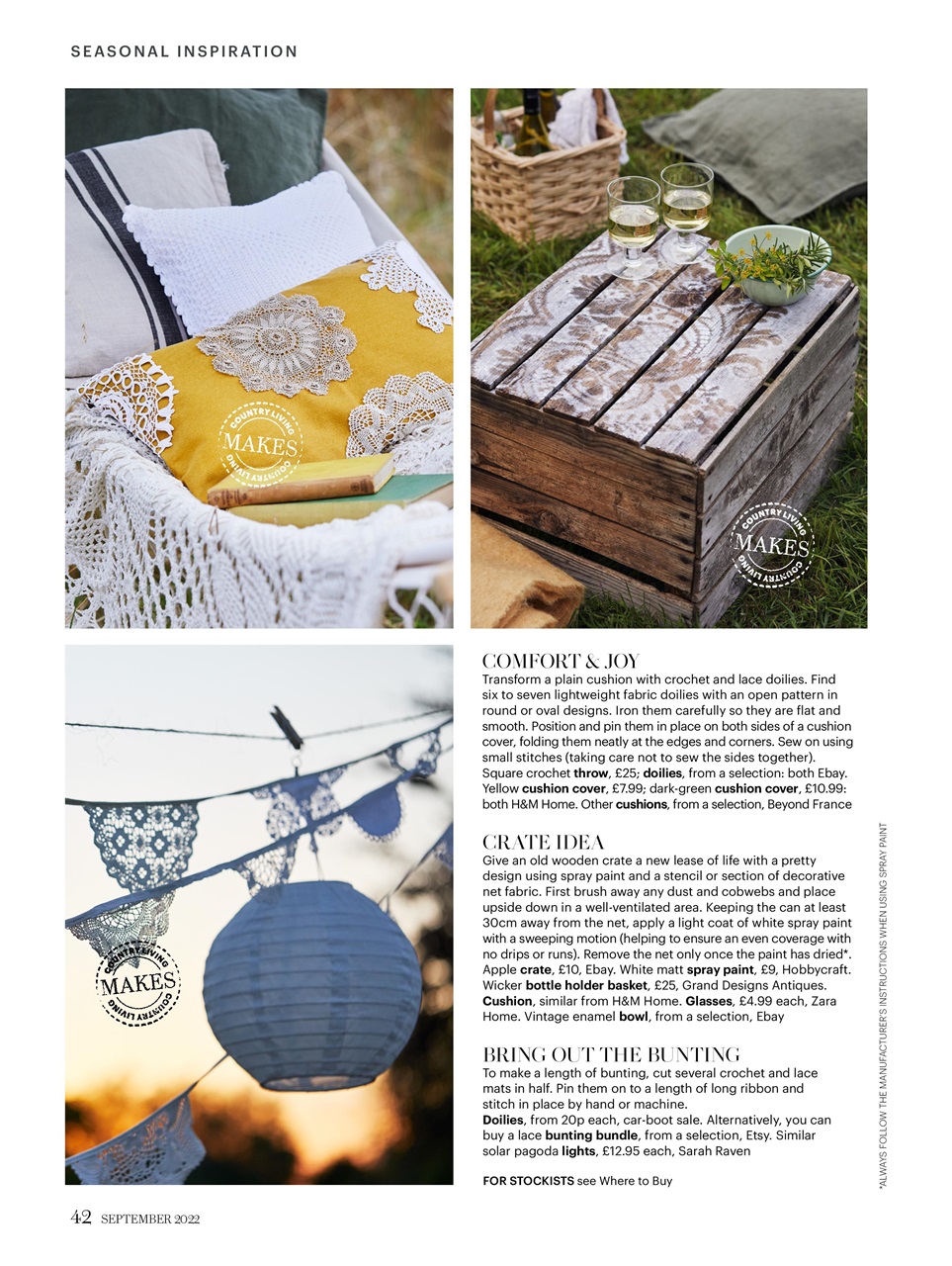 Country Living Preview Pages