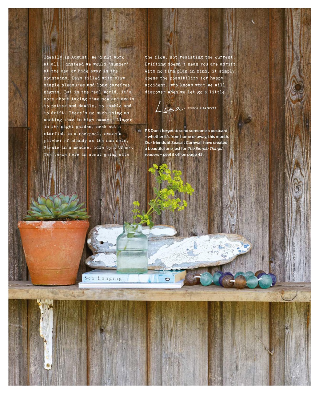 The Simple Things Preview Pages