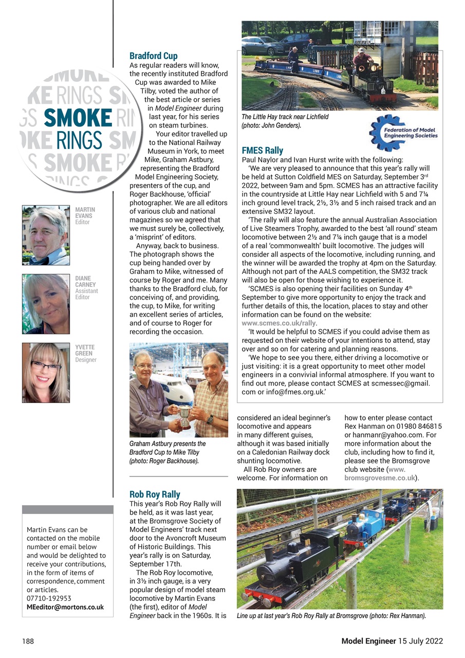 Model Engineer Preview Pages