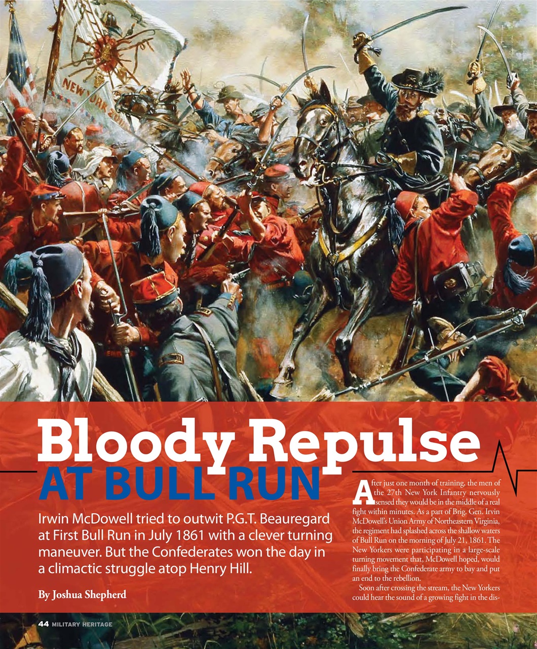 Military Heritage Preview Pages