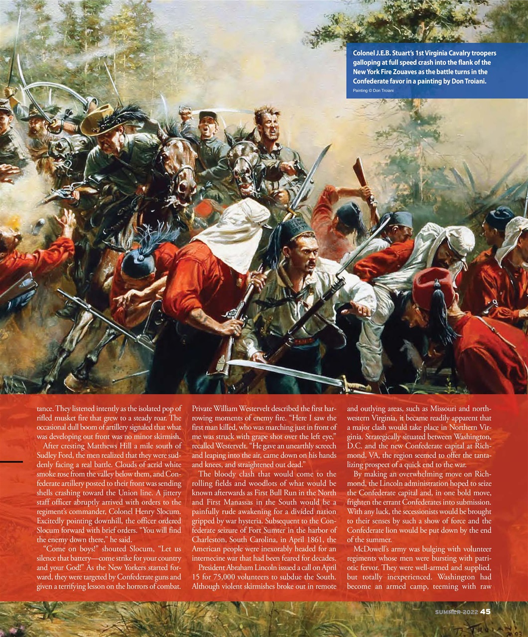 Military Heritage Preview Pages