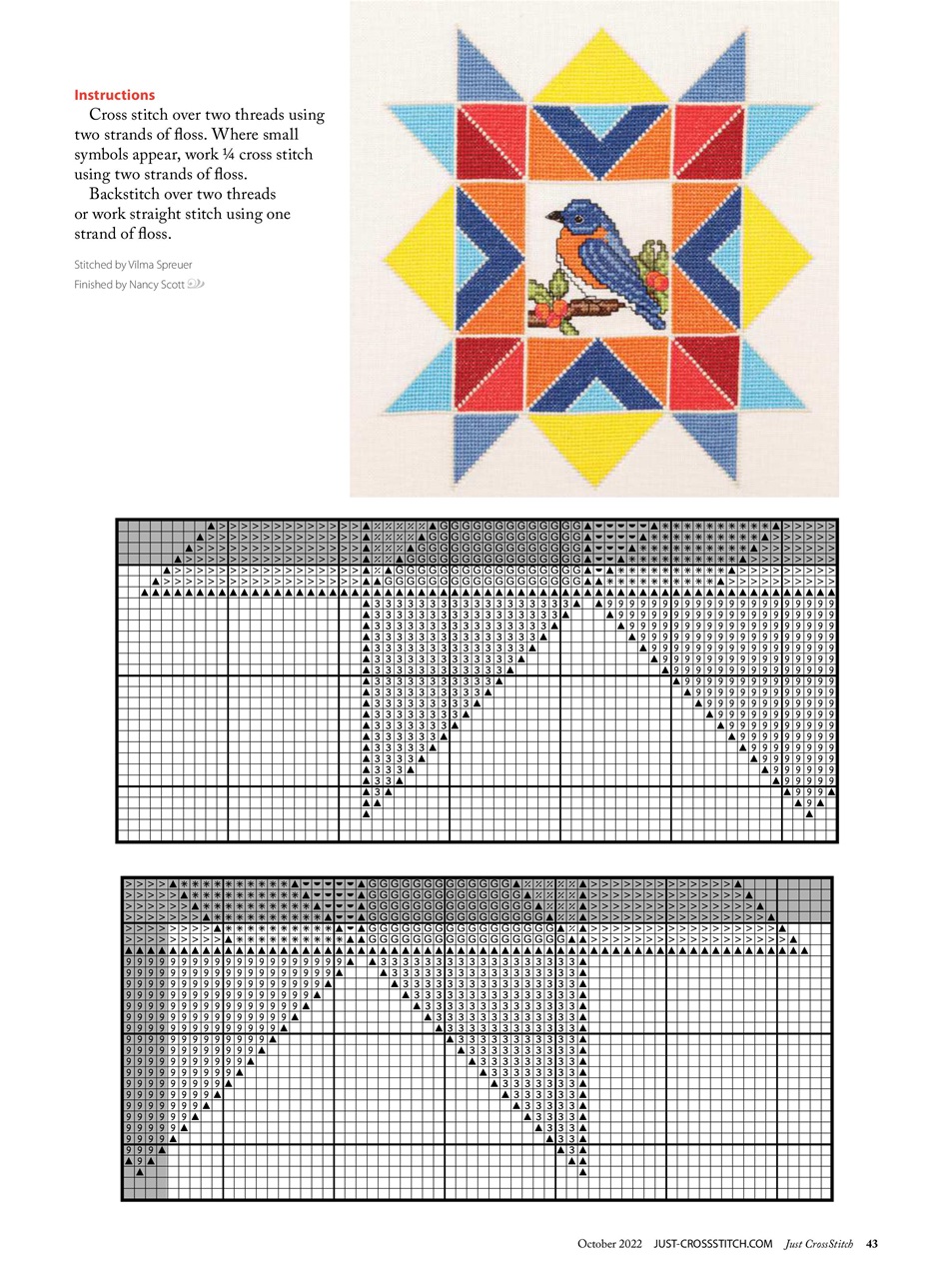 Just CrossStitch Preview Pages