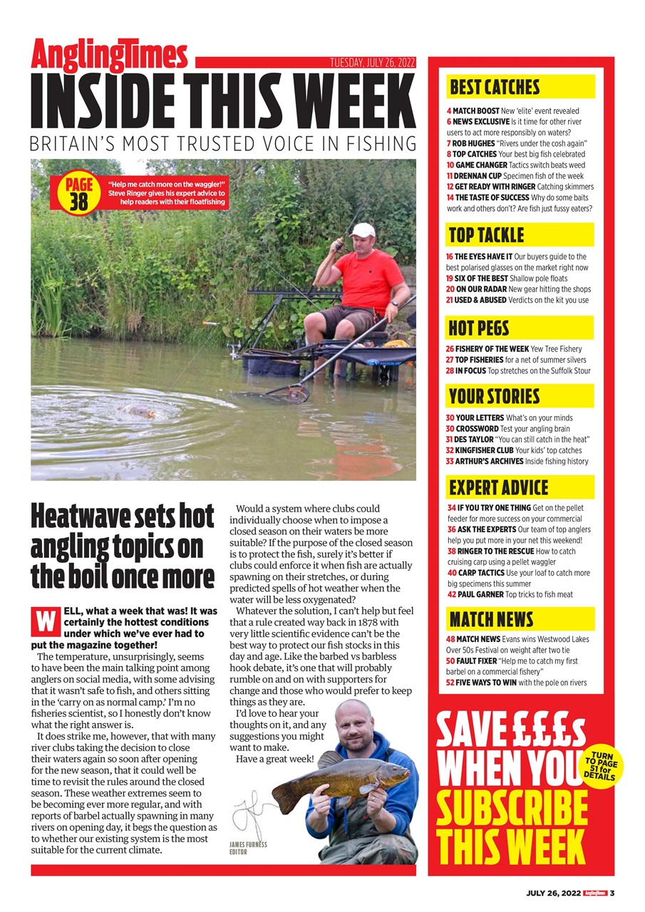 Angling Times Preview Pages