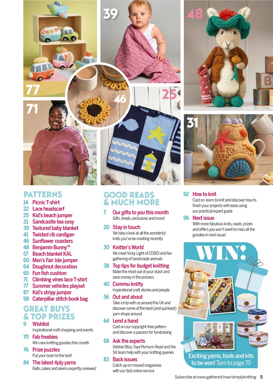 Simply Knitting Preview Pages