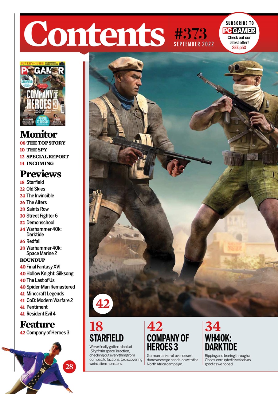 PC Gamer (UK Edition) Preview Pages