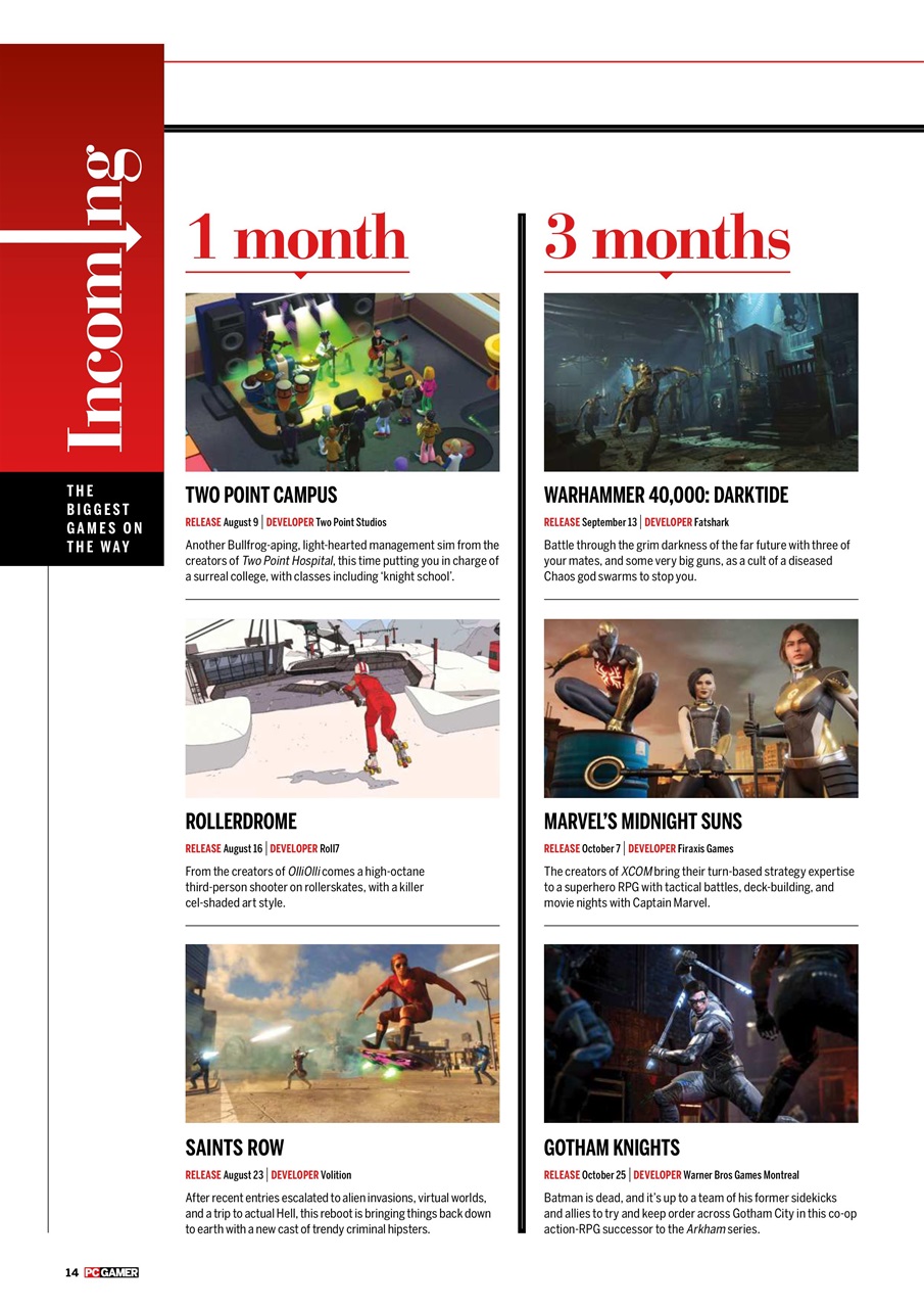 PC Gamer (UK Edition) Preview Pages