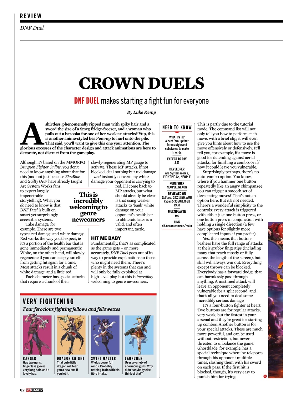 PC Gamer (UK Edition) Preview Pages