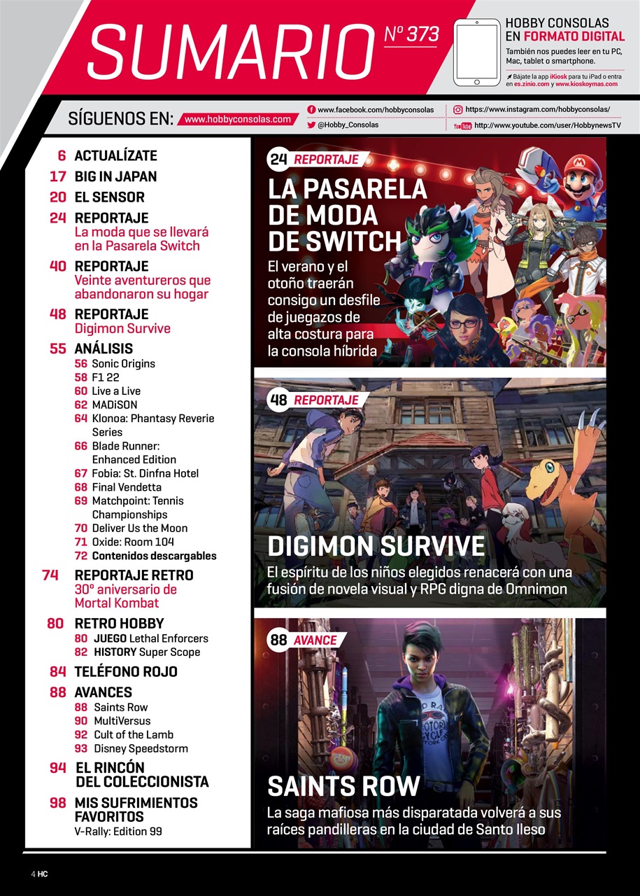 Hobby Consolas Preview Pages