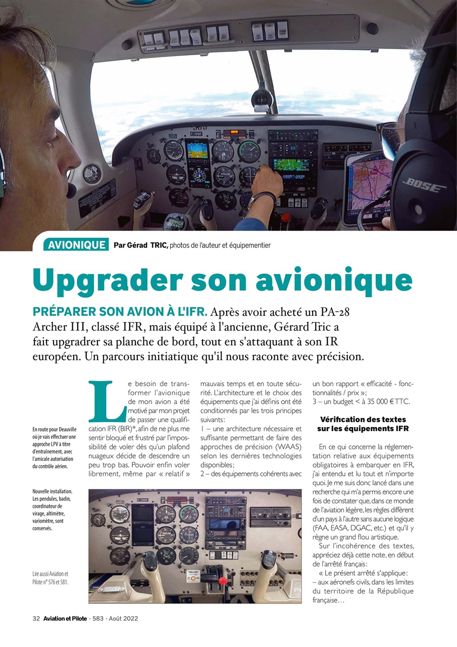 Aviation et Pilote Preview Pages