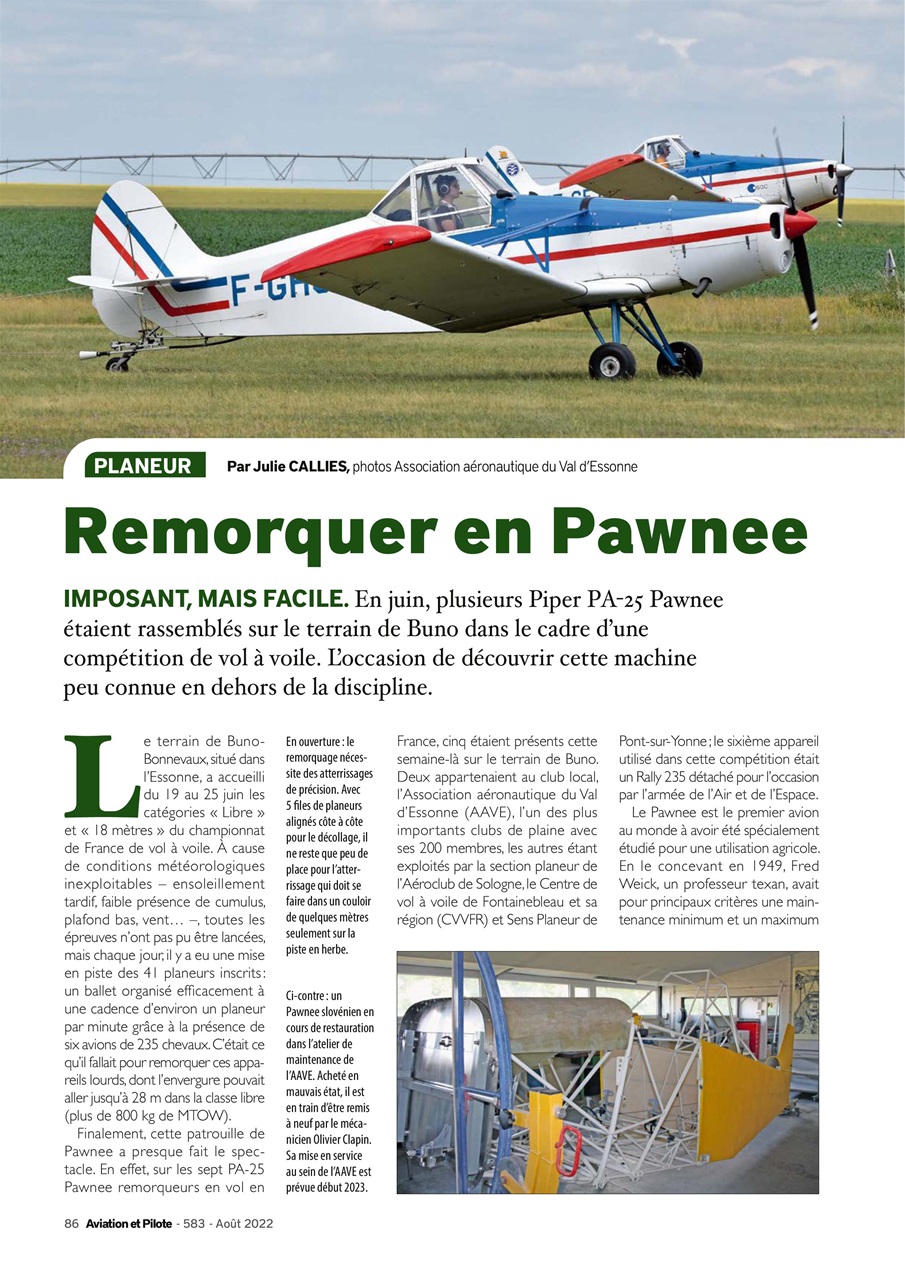Aviation et Pilote Preview Pages
