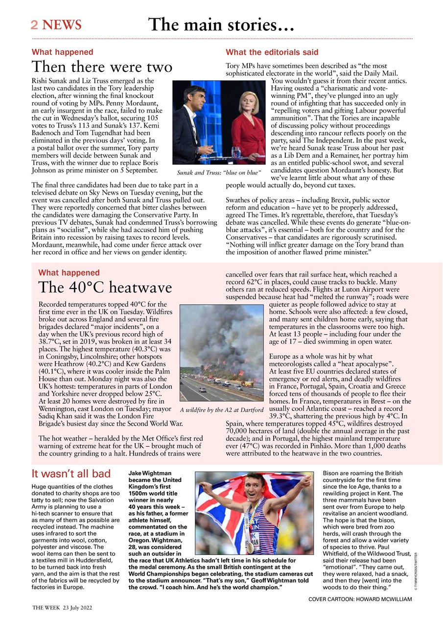 The Week Preview Pages