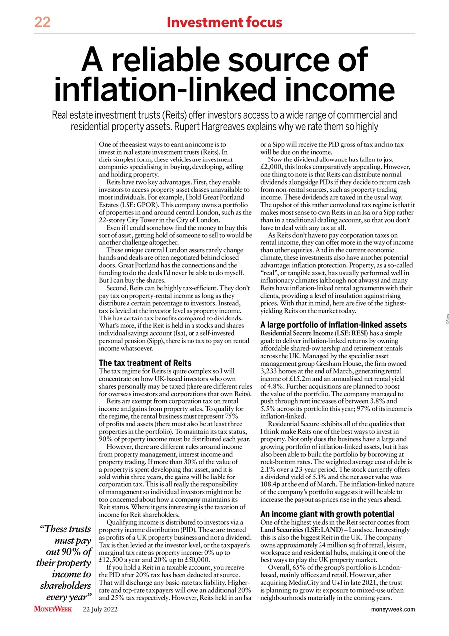 MoneyWeek Preview Pages