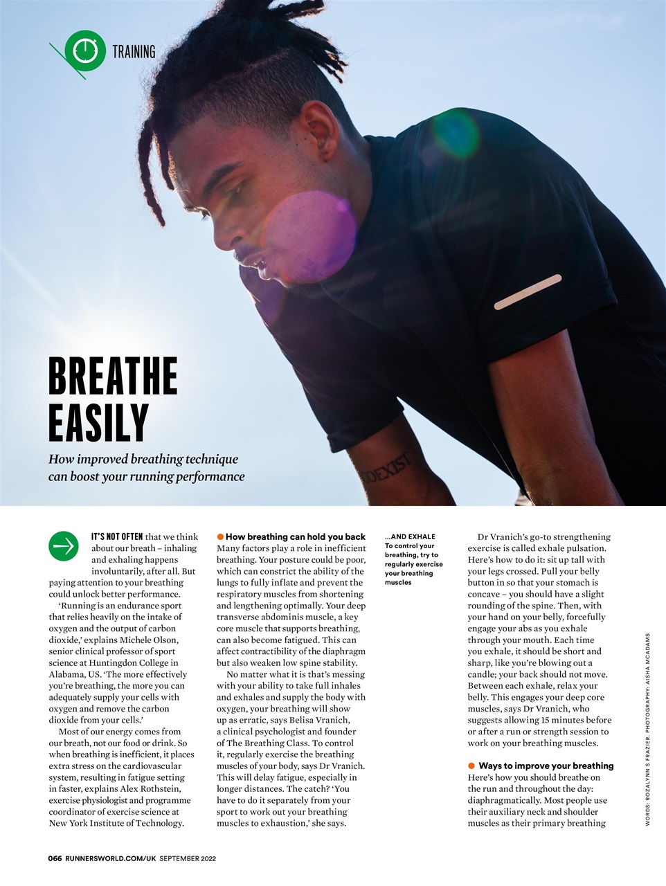 Runner's World Preview Pages