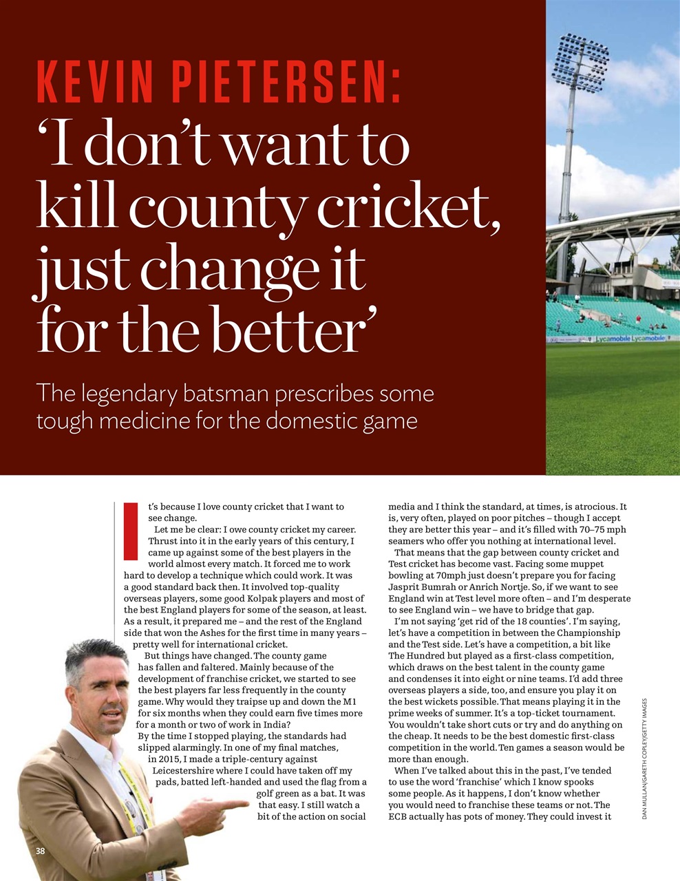 The Cricketer Magazine Preview Pages