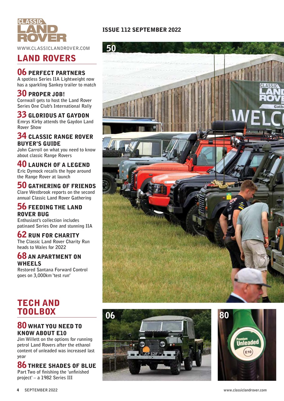 Classic Land Rover Magazine Preview Pages