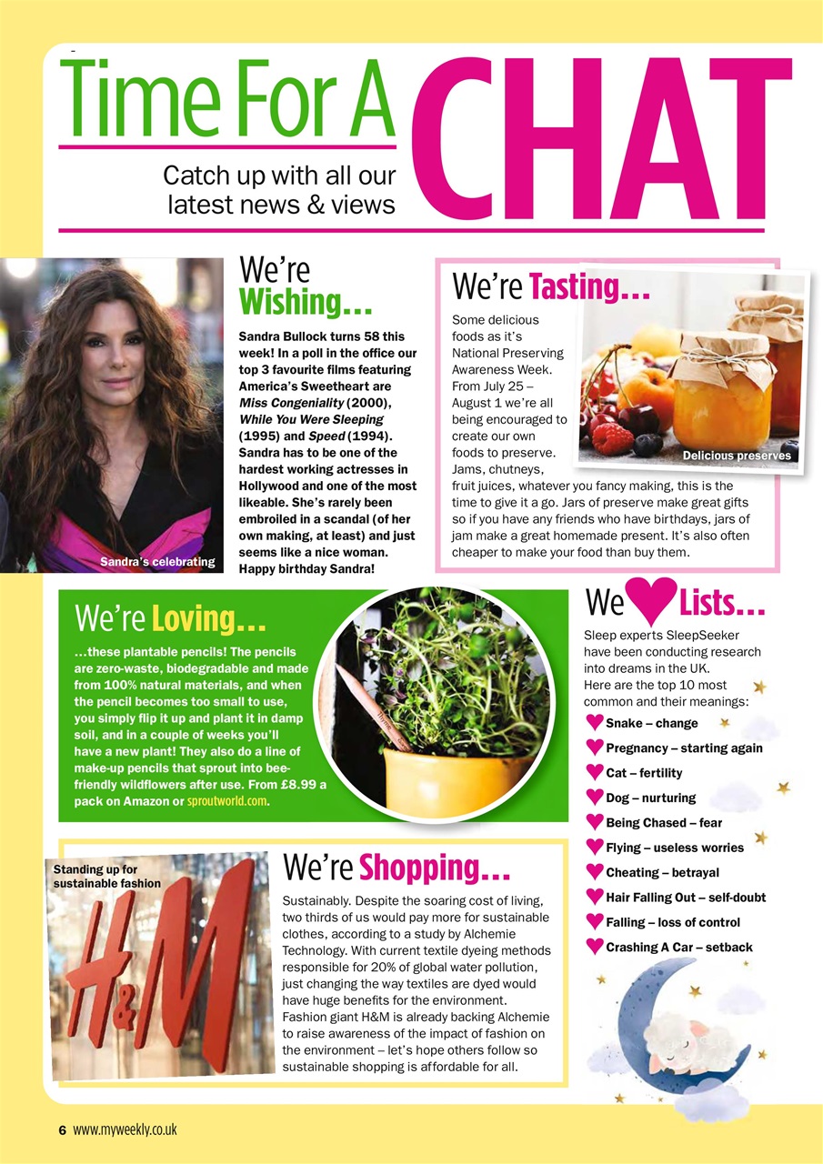 My Weekly Preview Pages