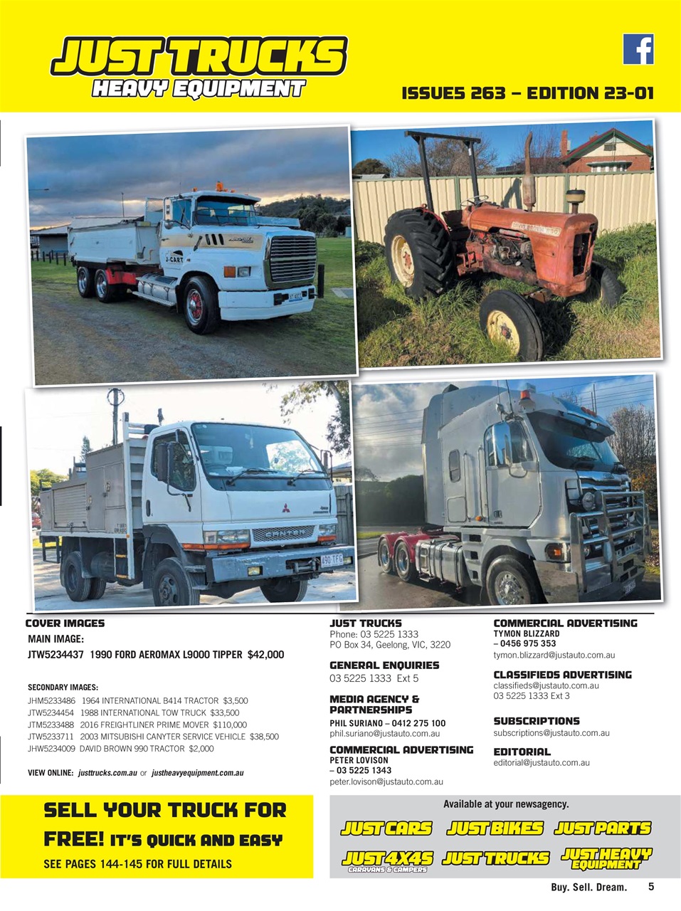 JUST TRUCKS Preview Pages