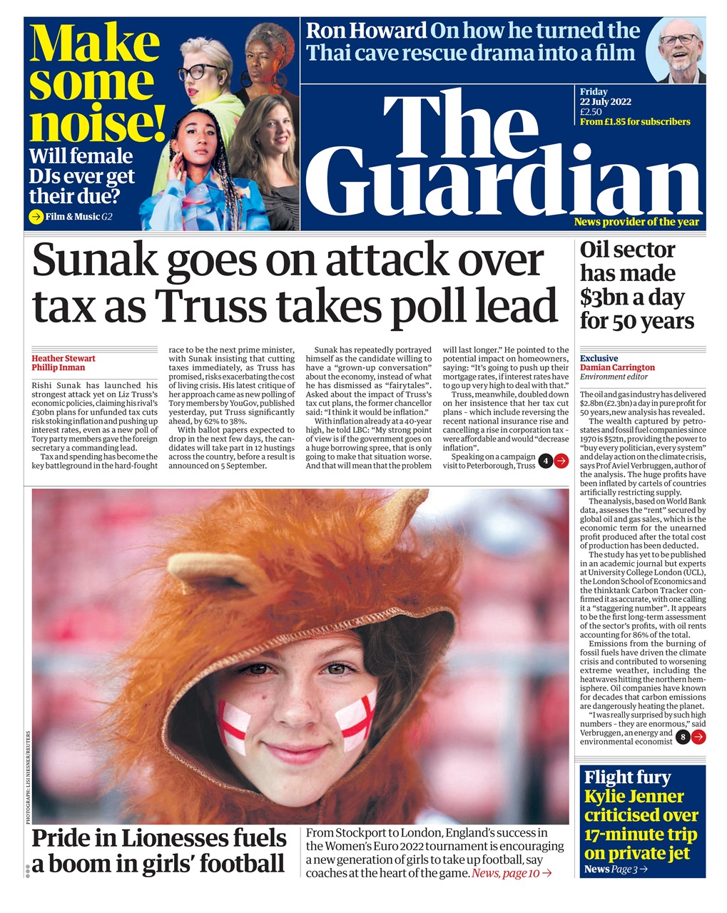 The Guardian Newspaper Preview Pages