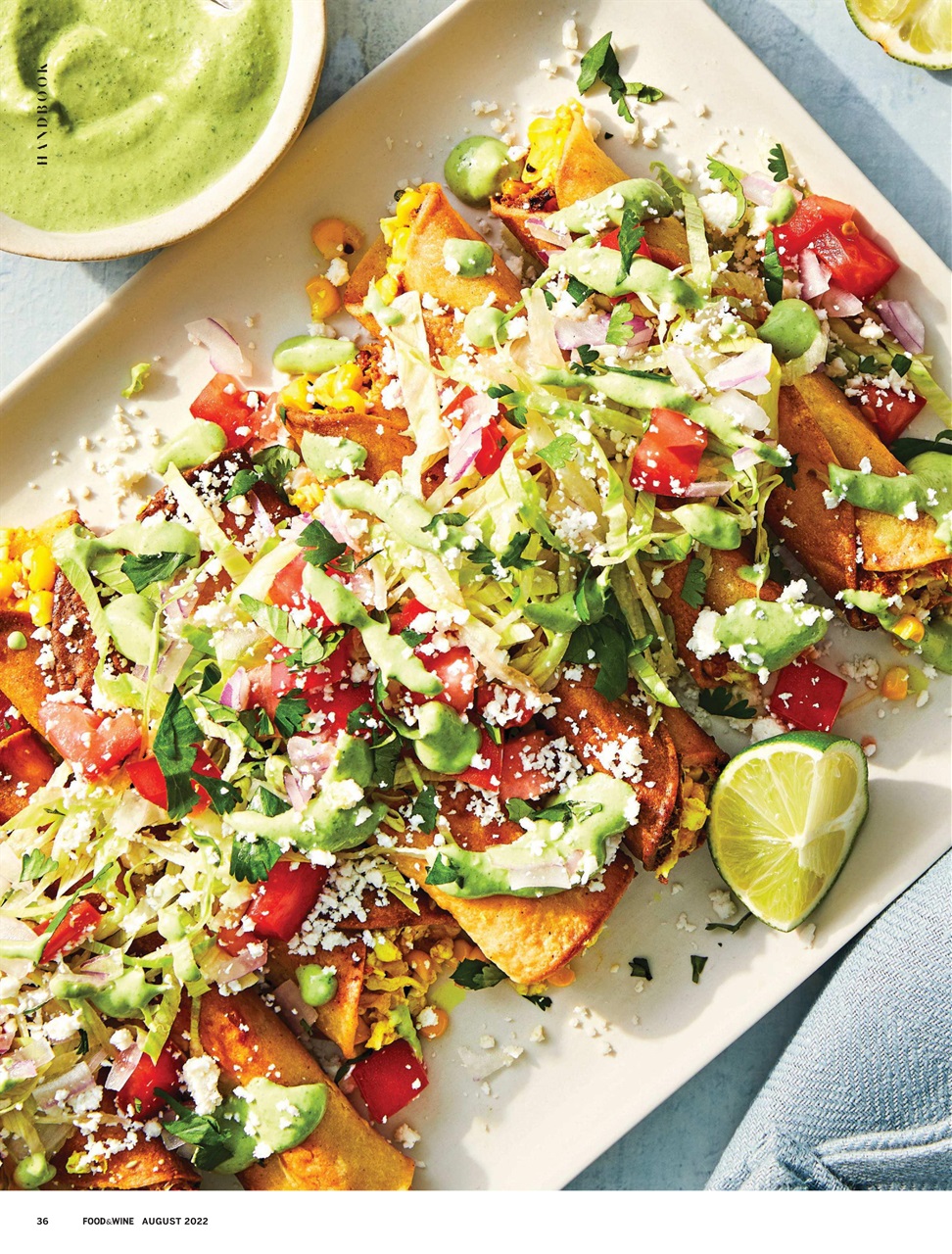 Food & Wine Preview Pages