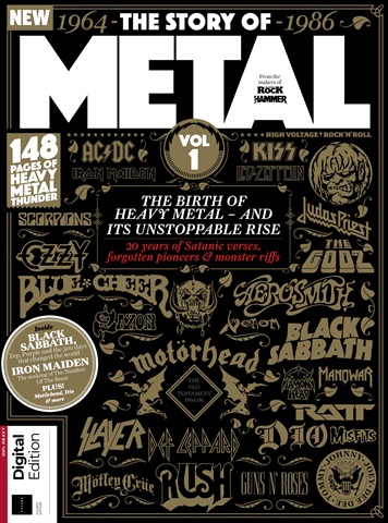 Music Magazine issue The Story Of Metal Volume 1 Fourth Revised Edition