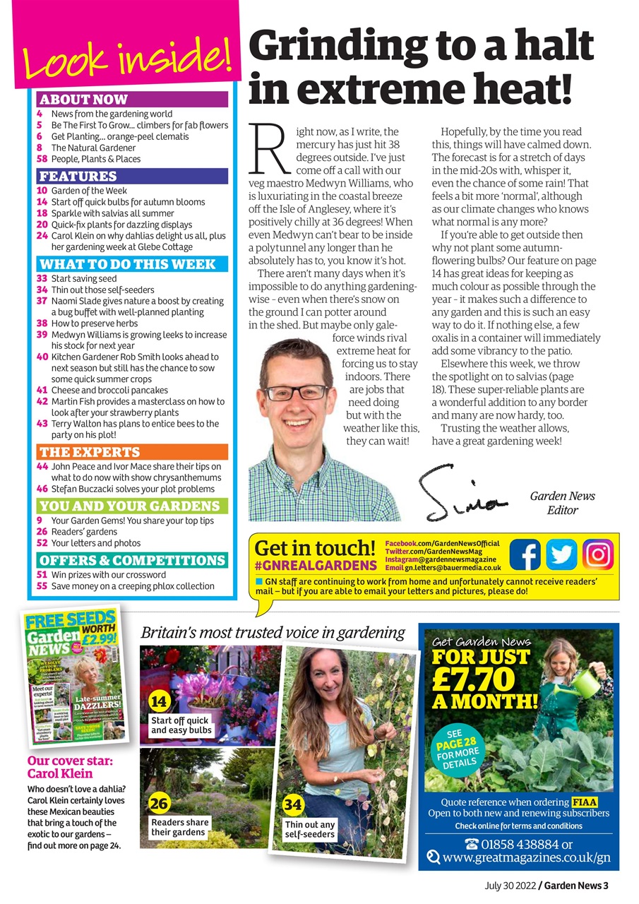 Garden News Preview Pages
