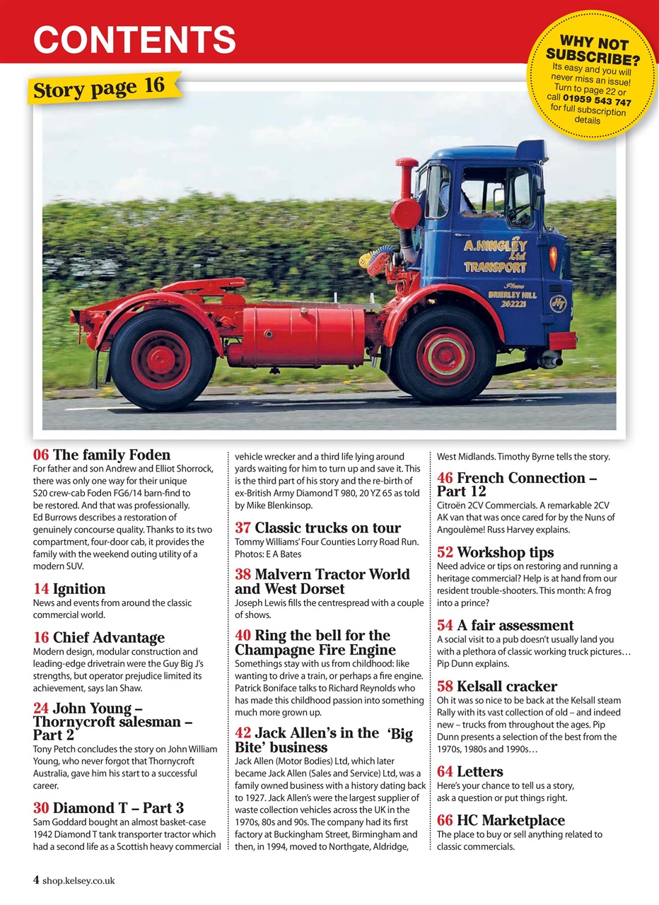 Heritage Commercials Magazine Preview Pages