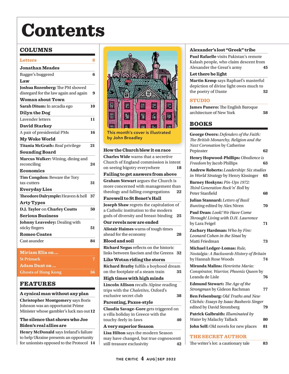 The Critic Preview Pages